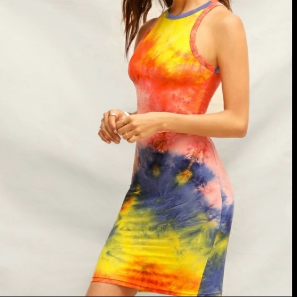 Shein Tie Dye Dress